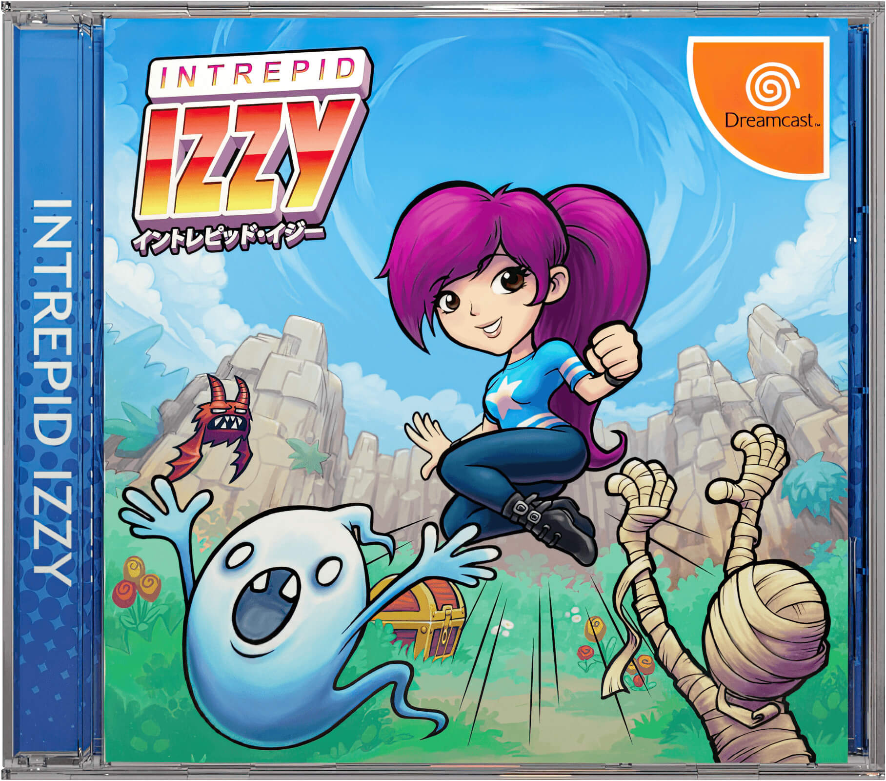 Лицензионный диск Intrepid Izzy для Dreamcast